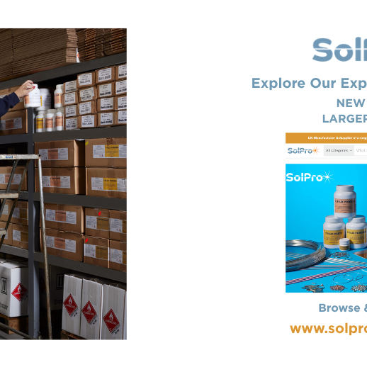 Growing to Meet Your Demand: SolPro Brazing’s Expanded Online Shop is Live!